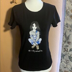 Y Q Fashion “Family Owned In” Tee